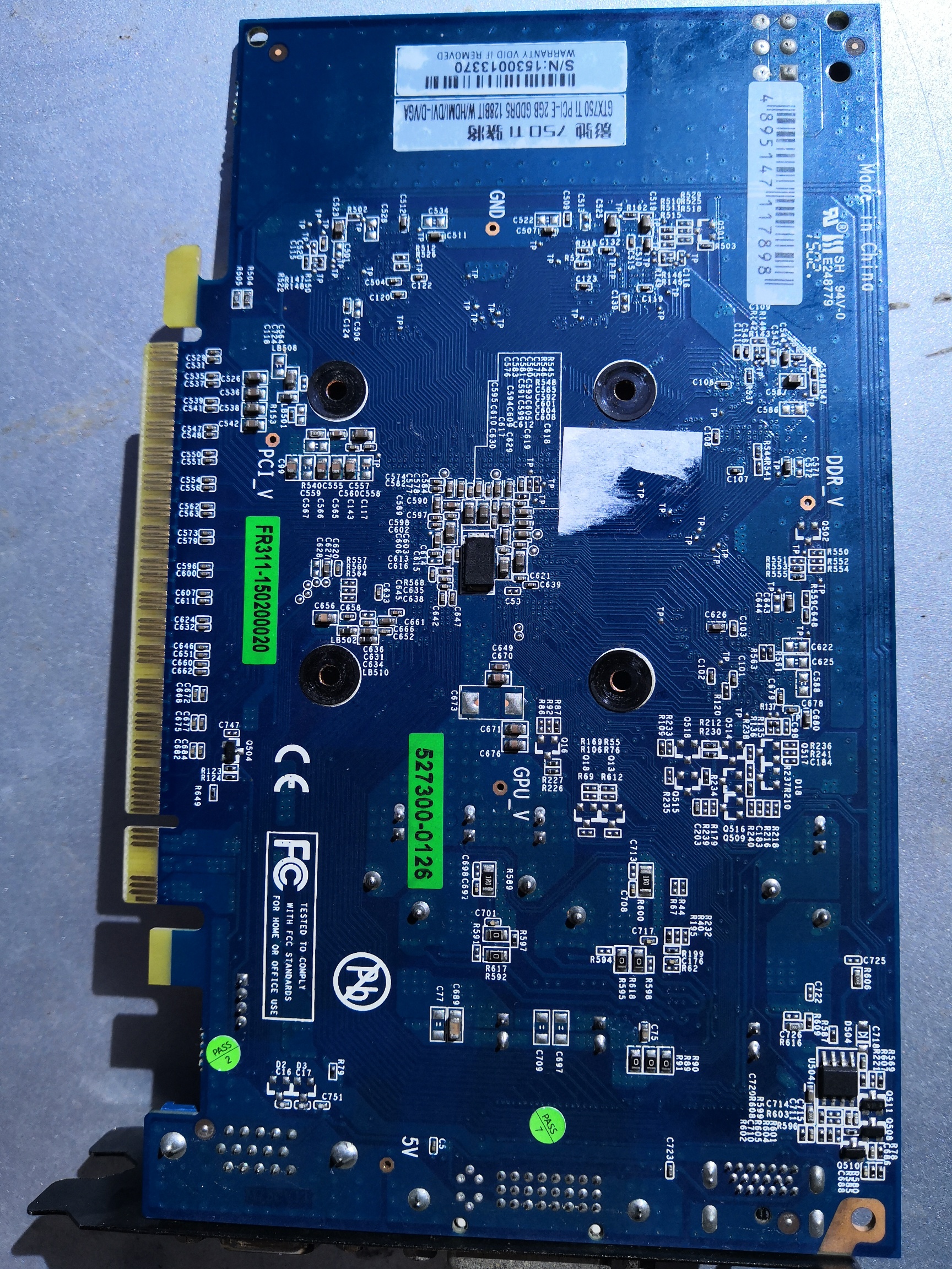 求一个显卡图纸影驰gtx750ti骁将的图纸