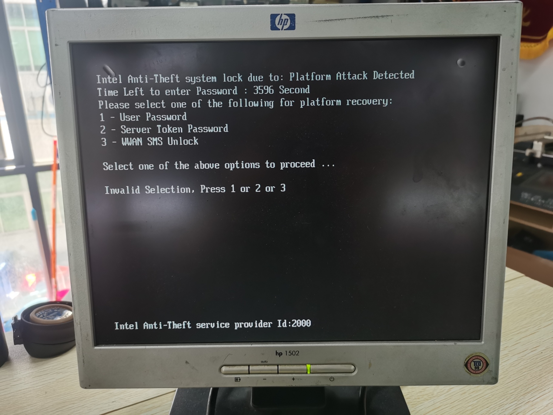 请教下坛友们如何解T420的Intel antitheft锁迅维网维修论坛