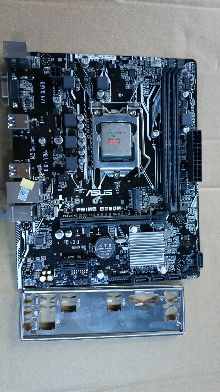 i7 7700跟华硕b250m-j主板-迅维网-维修论坛