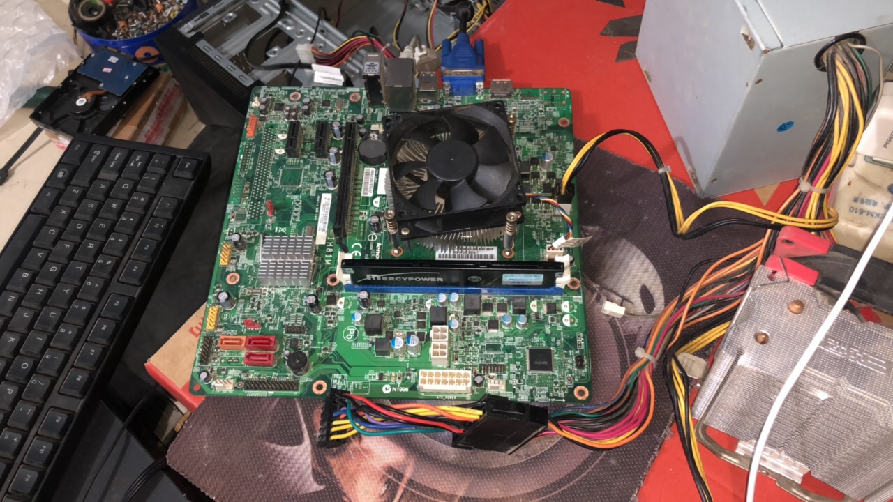 联想ih81m关机后不断电电源cpu风扇一直转