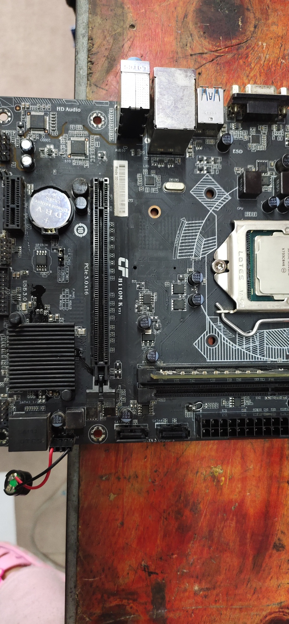 七彩虹h110m-k不触发通病维修-迅维网-维修论坛