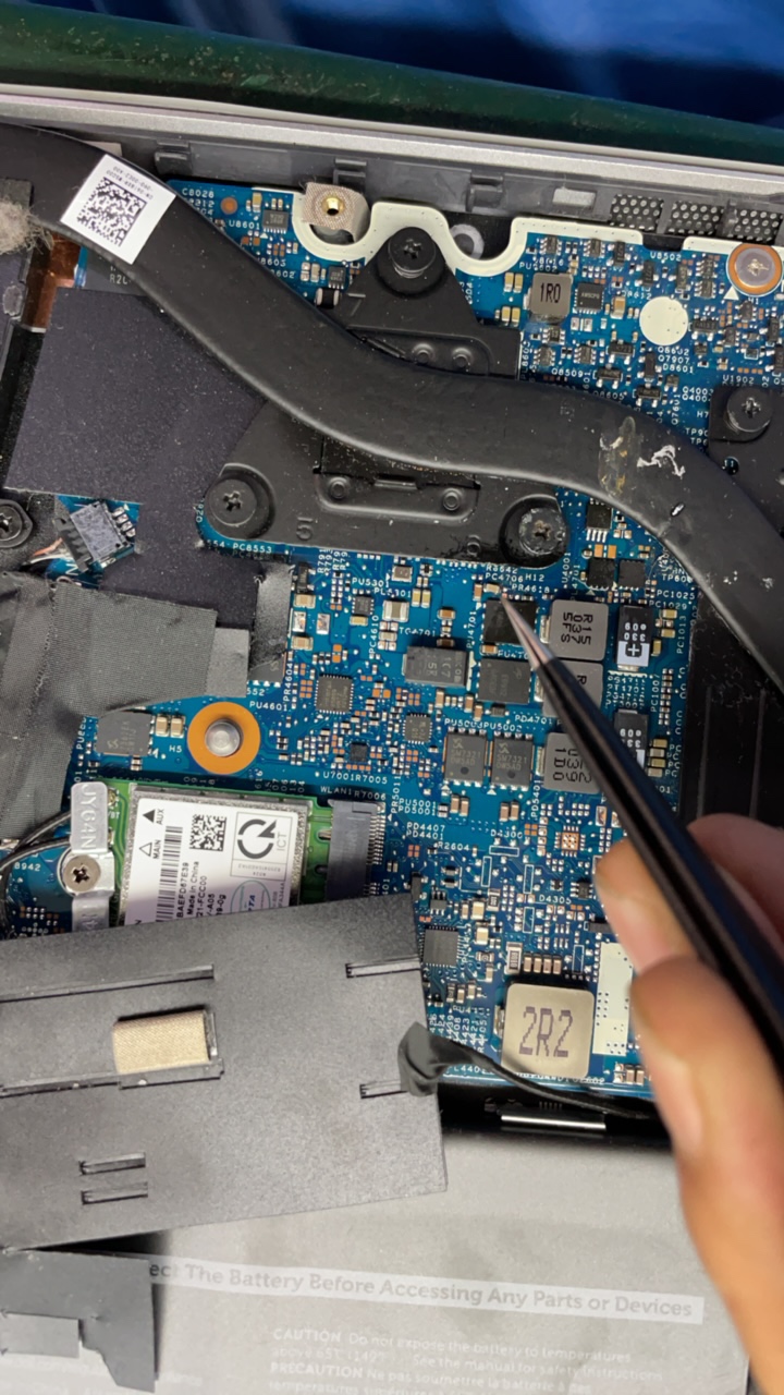 dell inspiron 5502 进水本