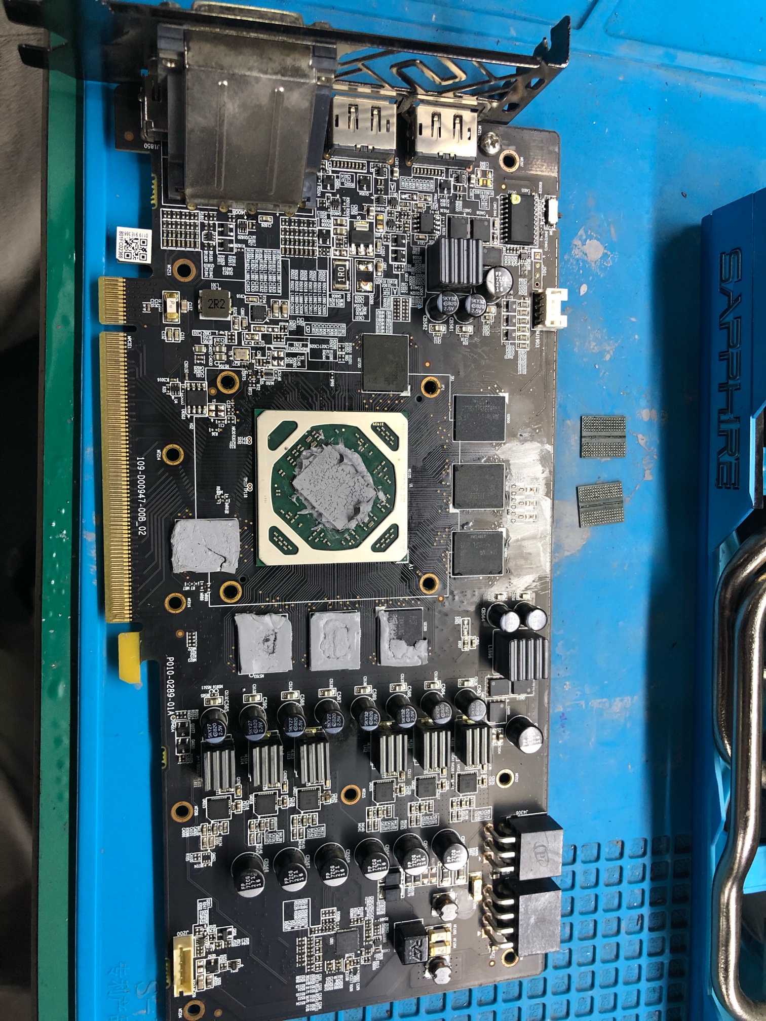 蓝宝石rx5908g挖矿无效算力